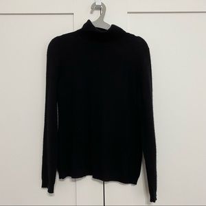 Charter Club Black Cashmere Turtleneck (S)